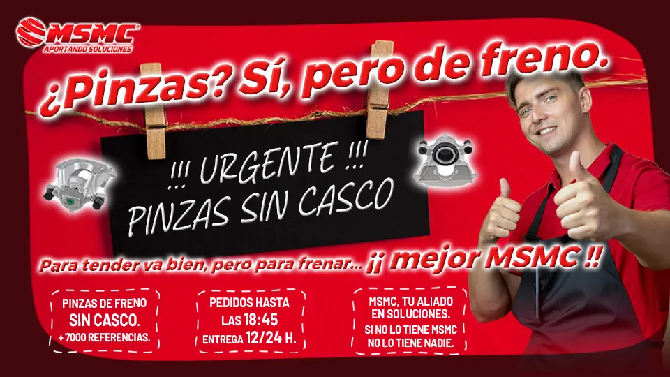 De las pinzas que sujetan… a las que frenan de verdad: MSMC